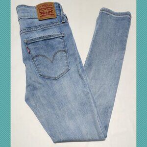 Levi's Light Blue Skinny Jeans for Women